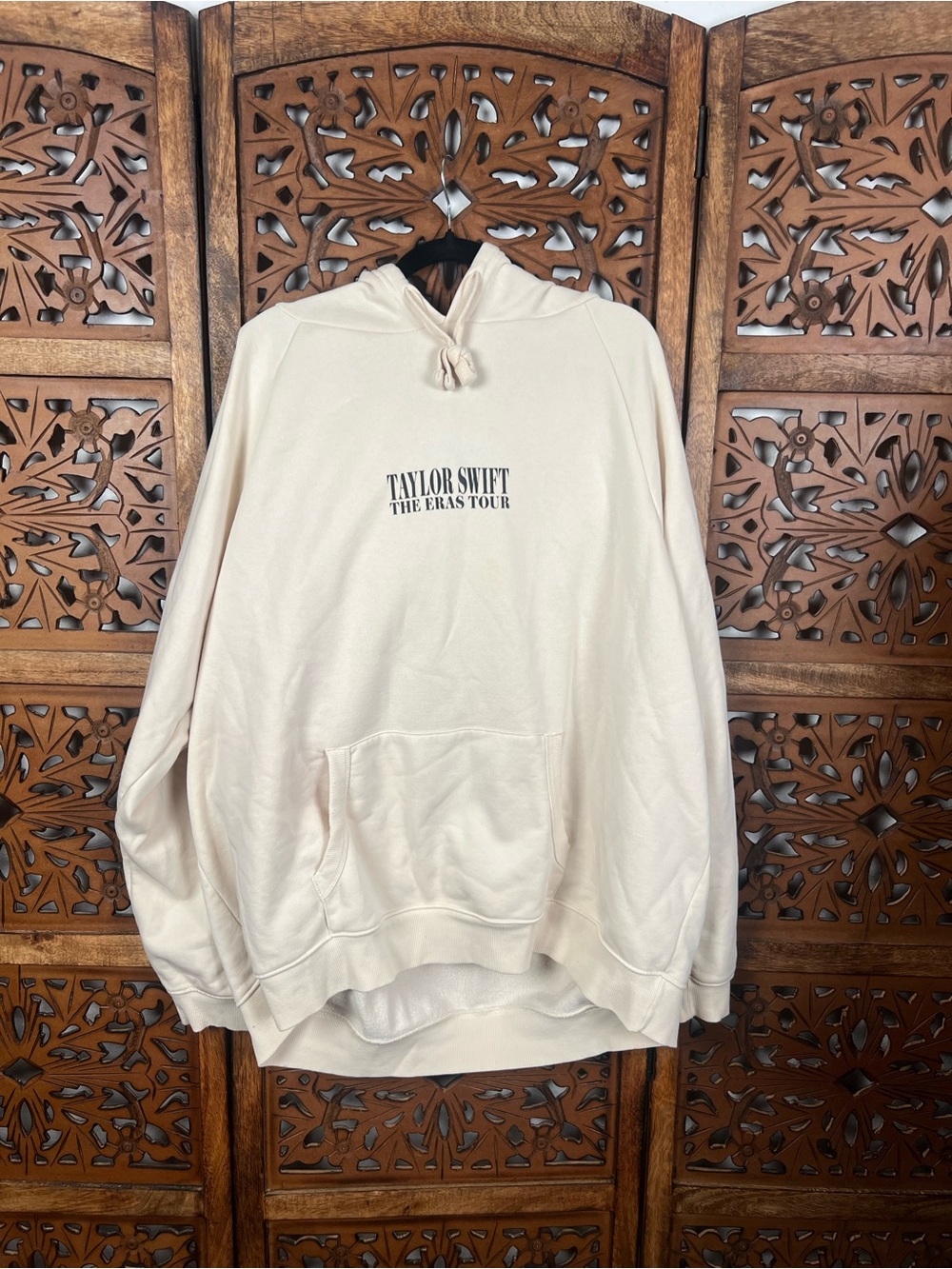 Taylor Swift The Eras Tour Cream Hoodie